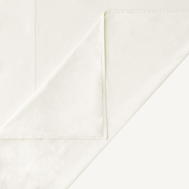 Stonewashed Natural Cotton Canvas King Duvet Cover Set image number 2