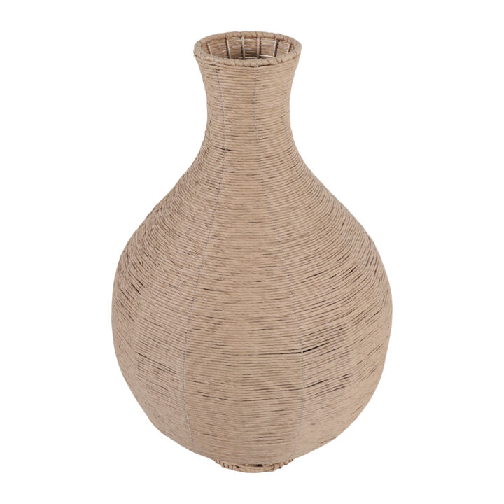 24x16" Woven Vase, Natural