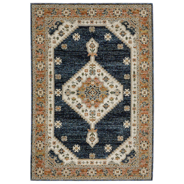 HomeRoots Medallion Area Rug