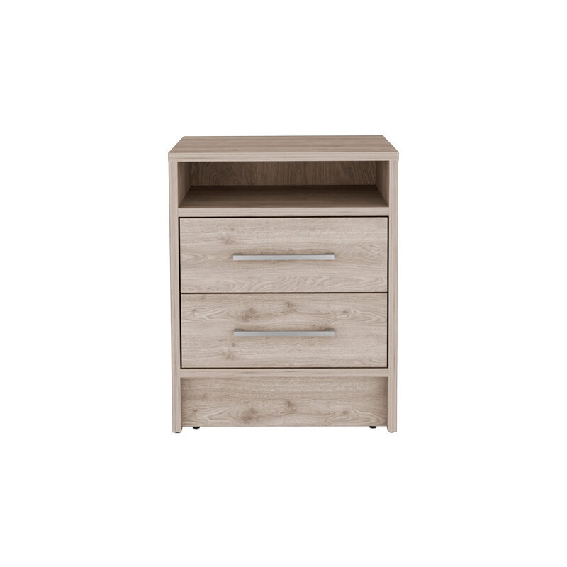 Nightstand Cartiz, Bedroom, Light Gray