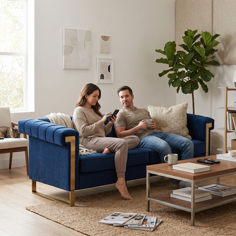Brahal  Sofa with Metal Legs image number 2
