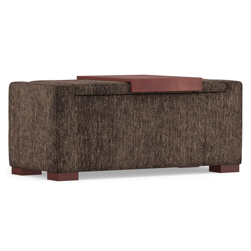 Bretton Lift Top Storage Ottoman image number 7