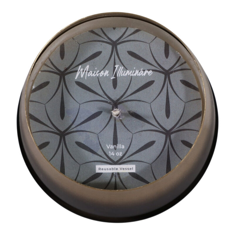 Vanilla Metal Ombre Candle image number 5