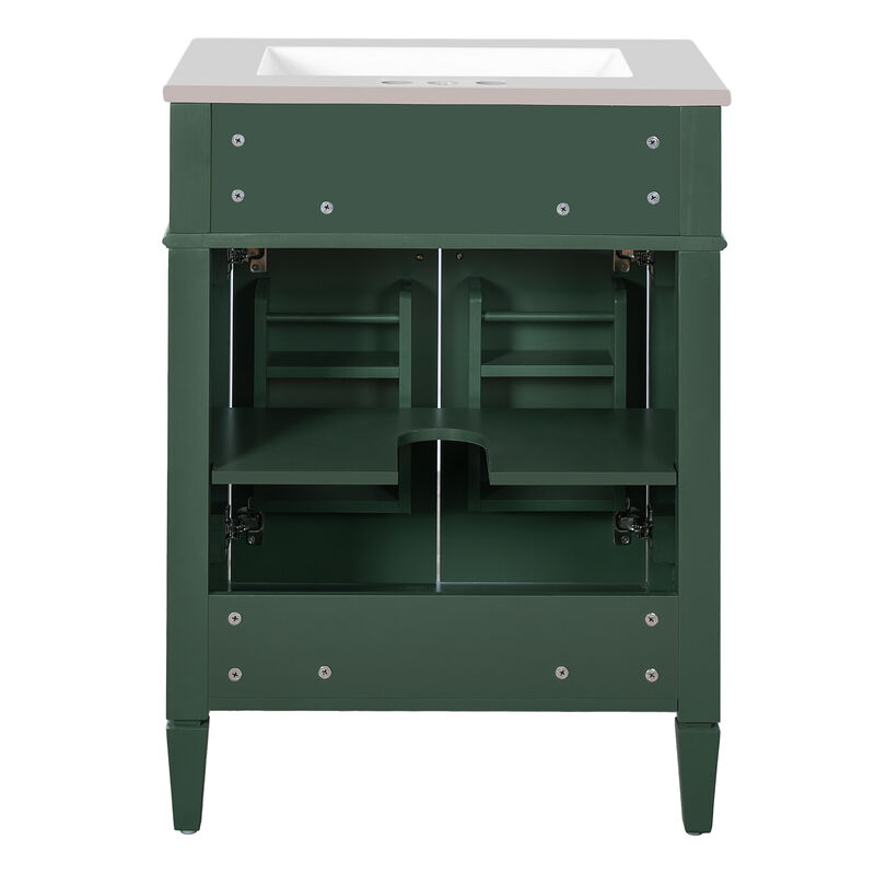 Nehird Bathroom Storage Cabinet with Sink image number 6