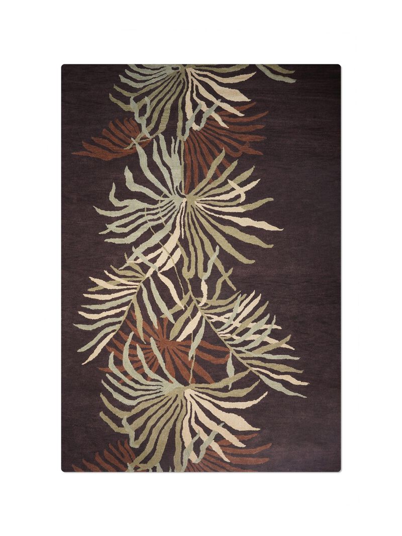 RUGSOTIC CARPETS HAND TUFTED WOOL ECO-FRIENDLY AREA RUGS  - Rectangle Shape, Size, Floral Modern Design, High Pile Thick Handmade Anti Skid Area Rugs for Living Room, Bed Room (K00666) image number 0