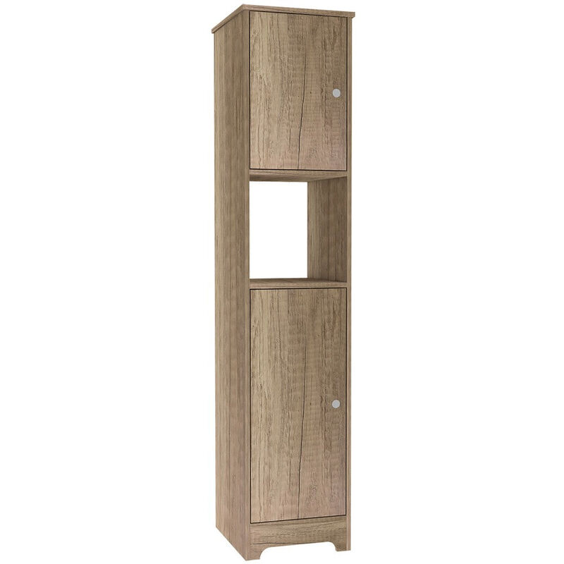 Linen Cabinet Albany, Bathroom, Light Oak