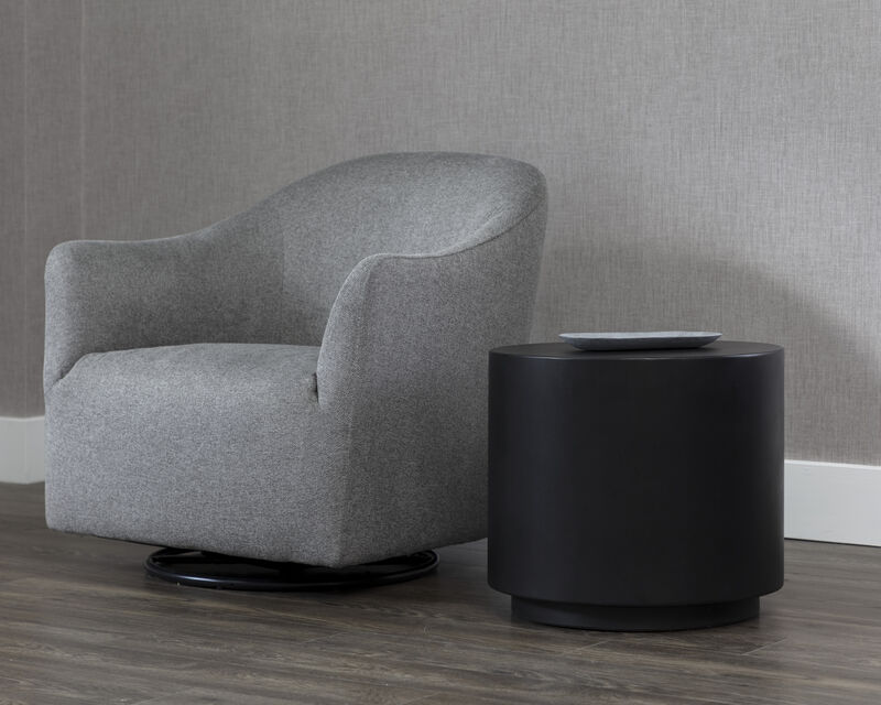 Rubin Black End Table