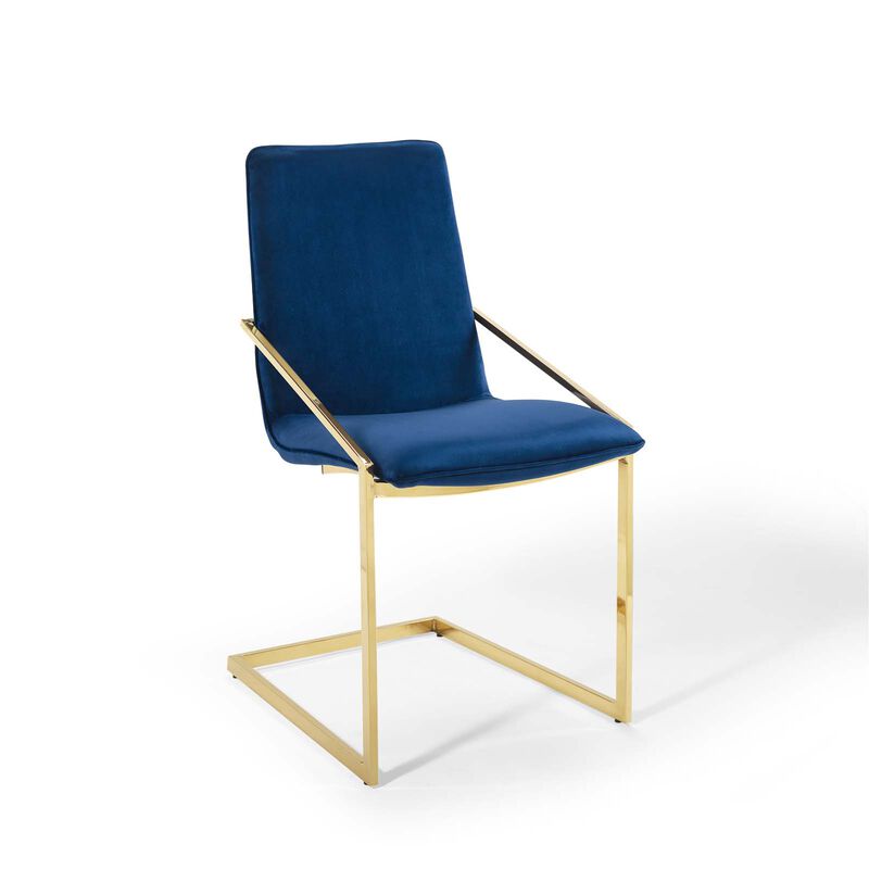 Pitch Performance Velvet Dining Armchair image number 0