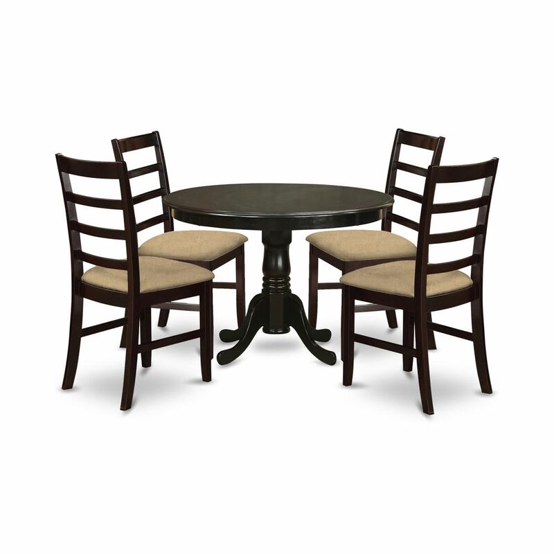5 PC small Kitchen Table set-Dining Table and 4 Kitchen Chairs.