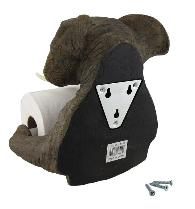 Trunk Up Elephant Bath Tissue Holder