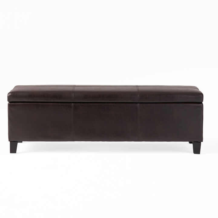 Merax Merax PU Leather Home Storage Ottoman