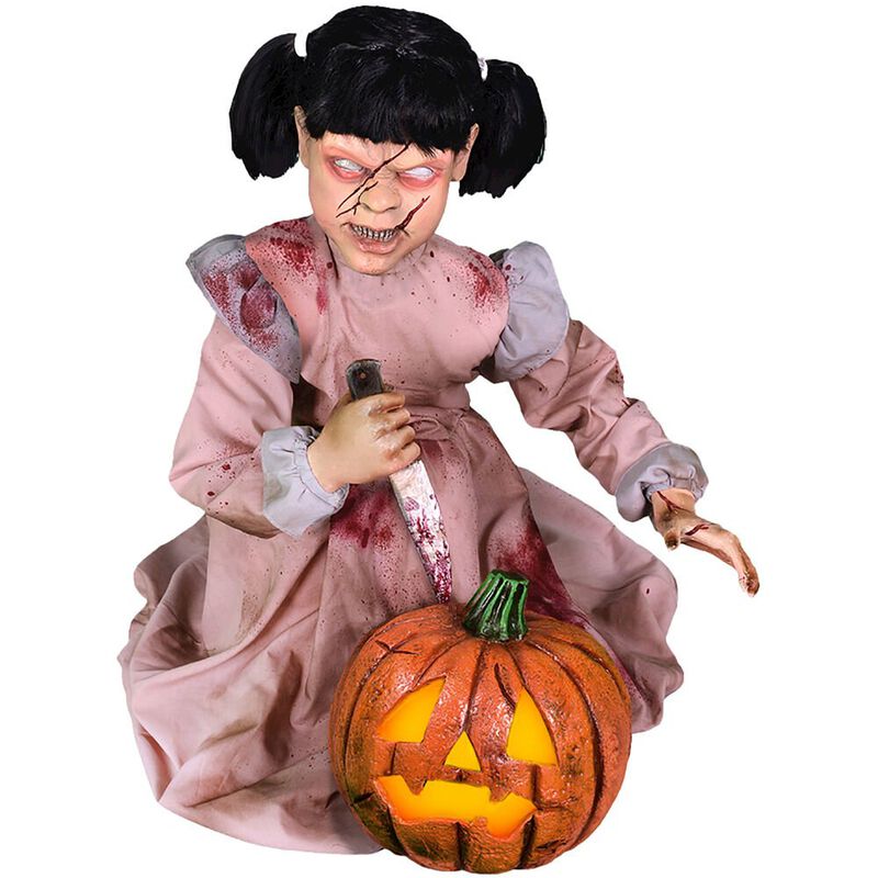 Haunted Hill Farm Lunging Pumpkin Carver image number 0
