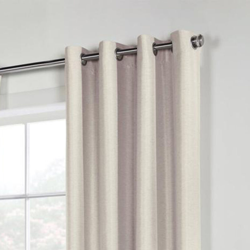 Thermalogic Ventura Triple Pass Foamback Blackout Top Panel With 8 Metal Grommets - 104x95", Natural