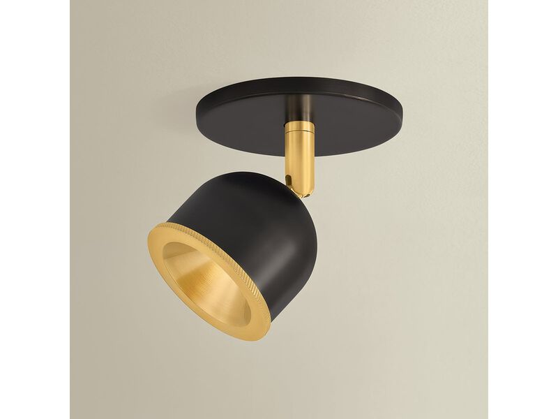 Tuthill Bronze Flush Mount Light image number 4