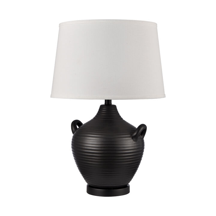 Oxford 25'' High 1-Light Black Table Lamp