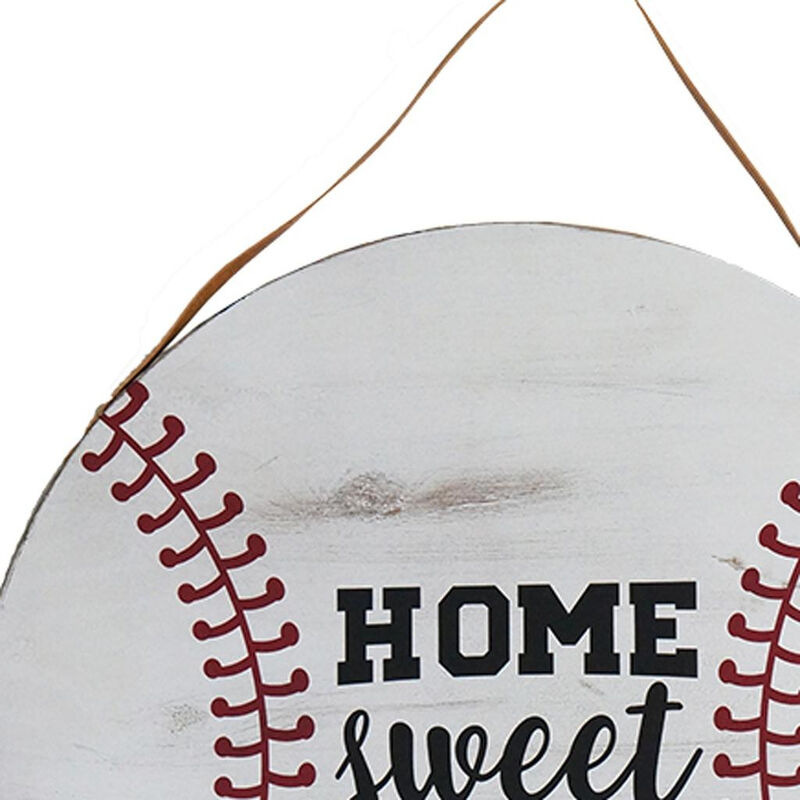 HomeRoots Set of Two Brown And White Home Sweet Home Wood Wall Decor image number 4