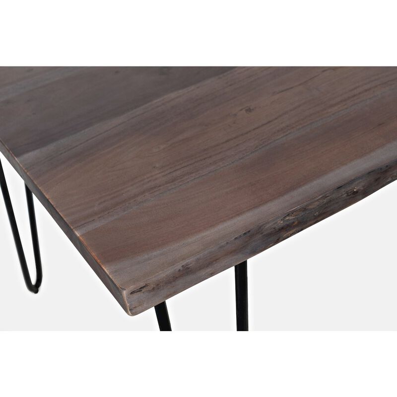 Jofran Nature's Edge Solid Acacia 79 Modern Live Edge Dining Table