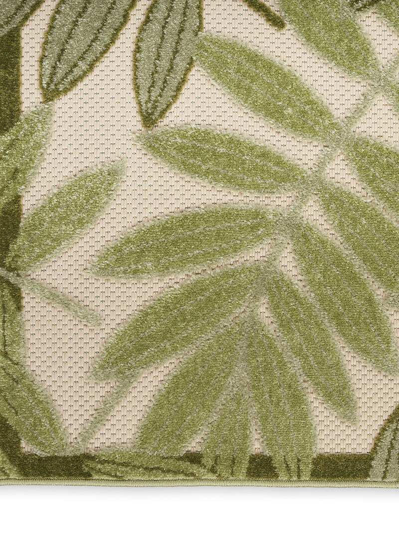 Aloha ALH18 Ivory/Green 10' x 14' Rug