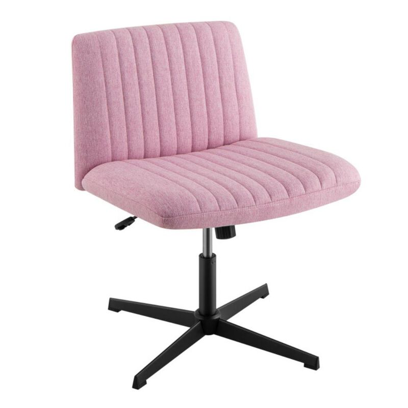 Rocking Criss Cross Legged Chair with Adjustable Height and No Wheels