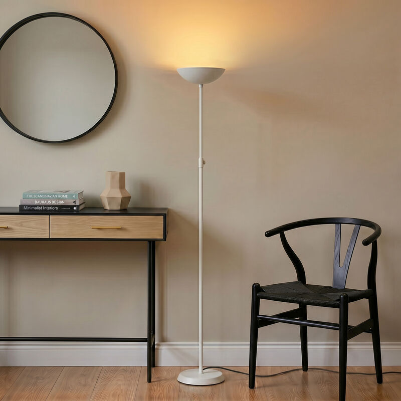 SkyLite White LED Floor Lamp image number 4