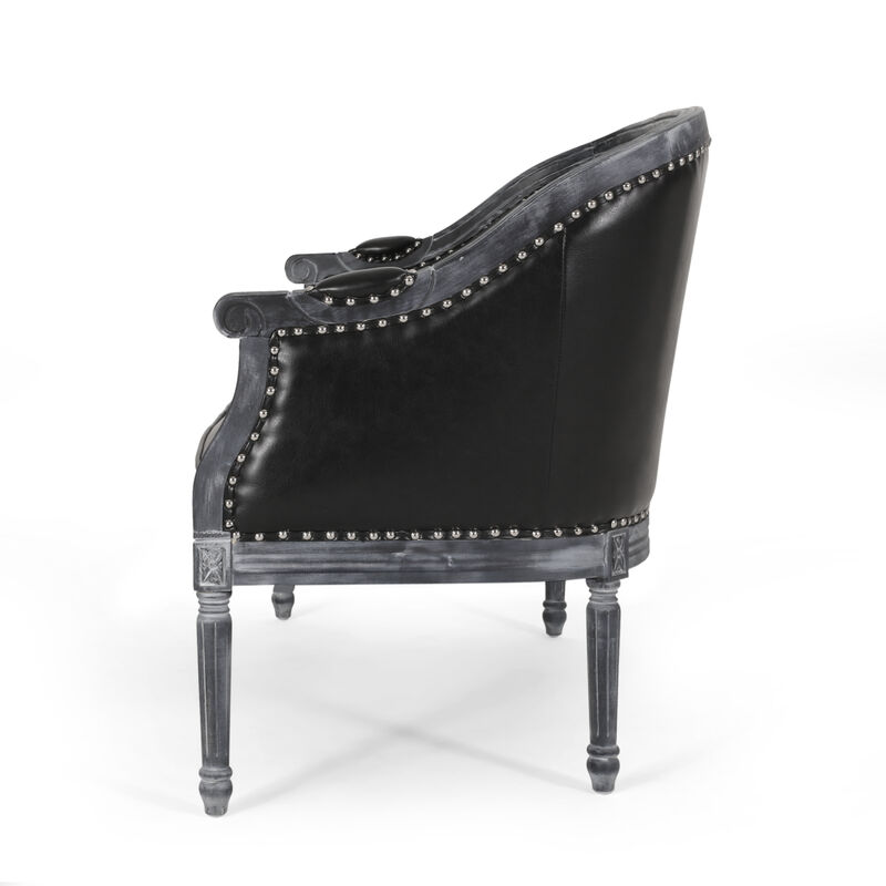 Streamdale Luxurious Tufted Loveseat French Country Charm with Unmatched Comfort image number 7