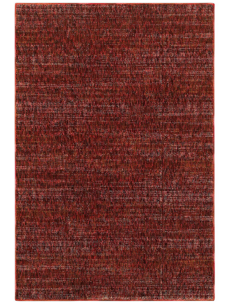Atlas 2'6" x 12' Red Rug image number 0