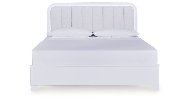 Frostlyn California King Upholstered Panel Bed image number 3