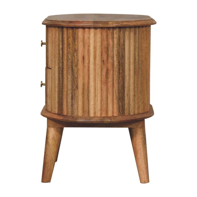 Artisan Furniture Solid Wood Soba Nordic Bedside