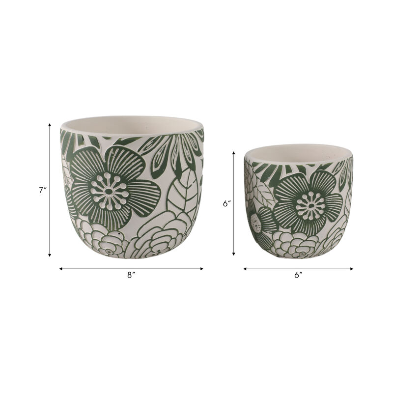 Flower Power Planter (Set of 2)