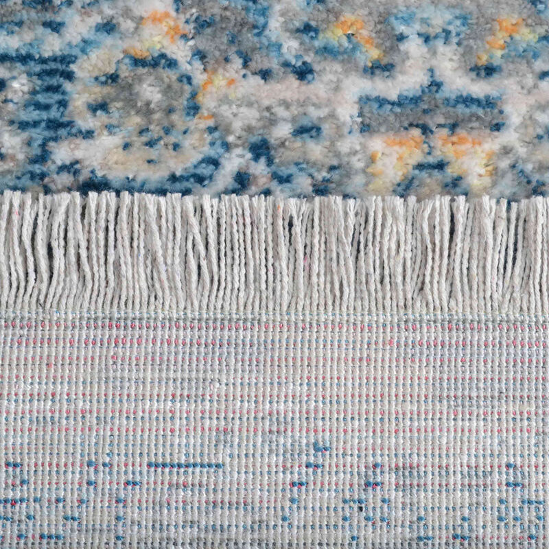 RUGSOTIC CARPETS MACHINE MADE POLYESTER AREA RUGS  - Rectangle Shape, Classic Oriental Traditional  Design, Low Pile Machine Made Area Rugs (M00100) image number 8
