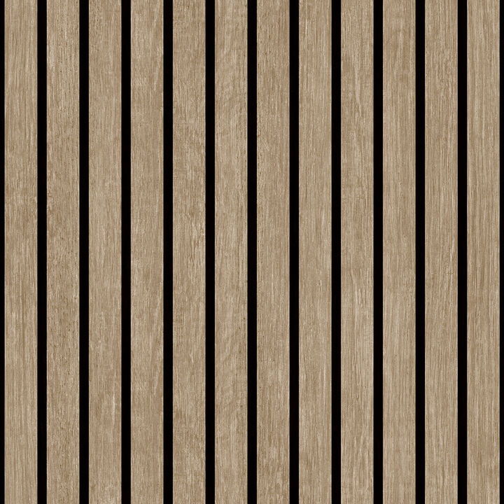 Modern Wood Slat Wallpaper