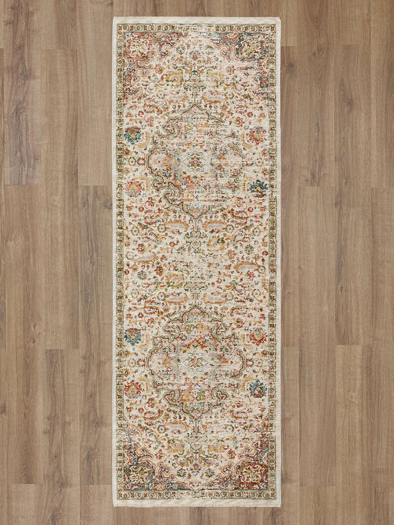 Memento Heritage Multi 2'6" x 7'6" Runner Rug image number 5