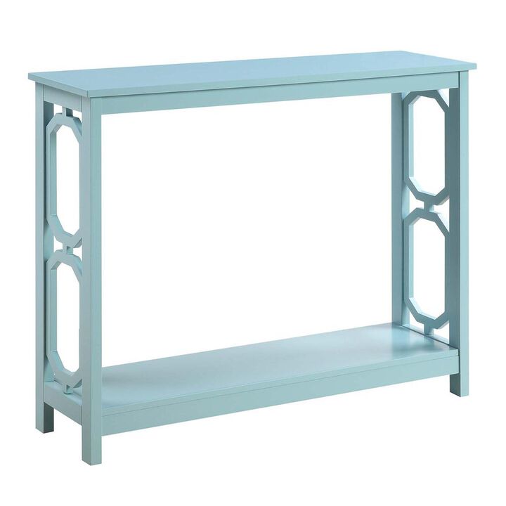 Convenience Concepts Omega Console Table, Seafoam