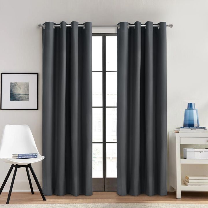 Thermaplus Alpine Blackout Premium Stylish and Functional Grommet Curtain Panel