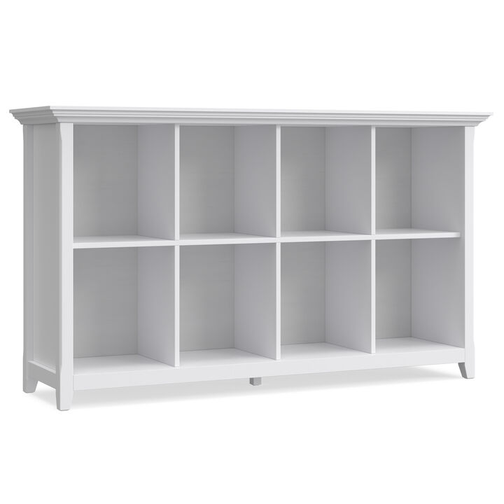 Simpli Home Amherst 8 Cube Storage Sofa Table