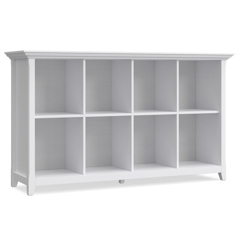 Simpli Home Amherst 8 Cube Storage Sofa Table image number 0