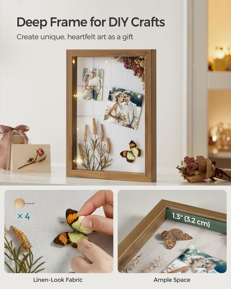 A4 Shadow Box Frame: Display and Protect Your Memorabilia with Style