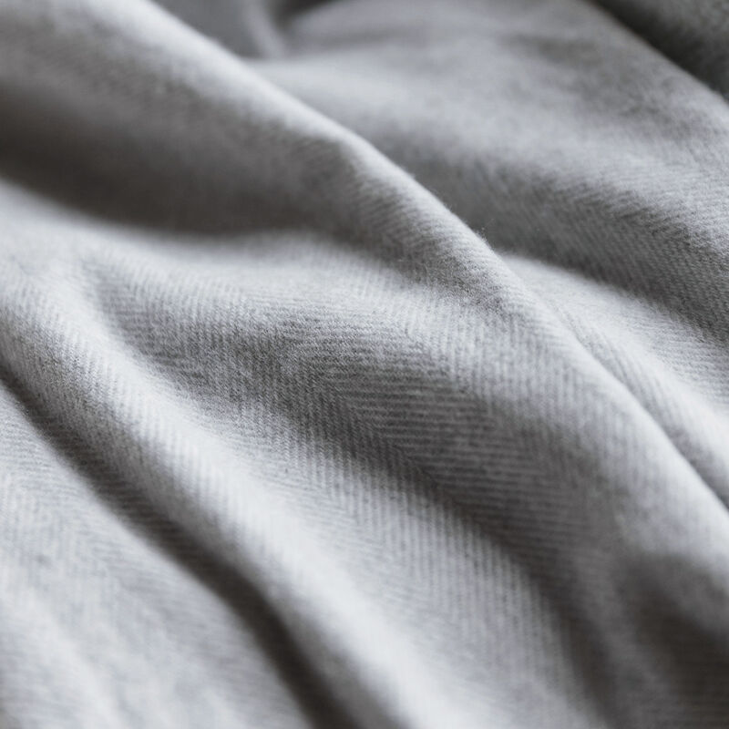 Bamboo Herringbone Tassel Throw