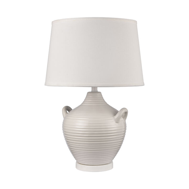 Oxford 25'' High 1-Light White Table Lamp