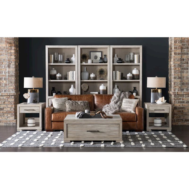 Legacy Classic Westwood Square End Table (1 Drawer, 1 Open Shelf)