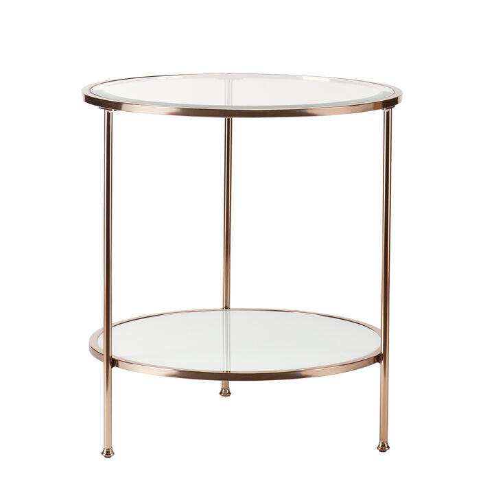 Ackerly Round End Table