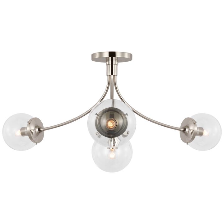 Prescott Med Semi-Flush Mount