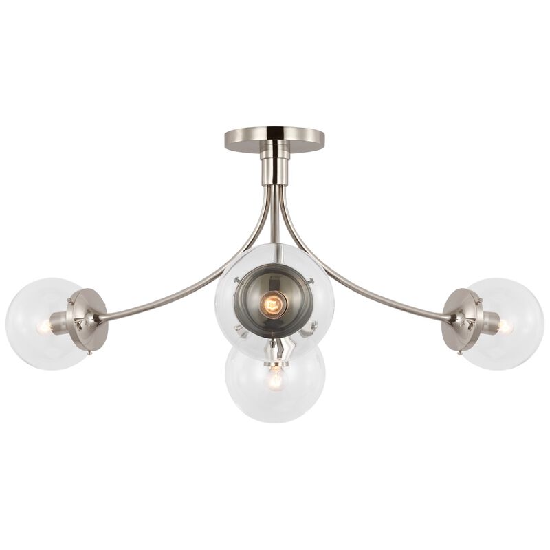 Prescott Med Semi-Flush Mount