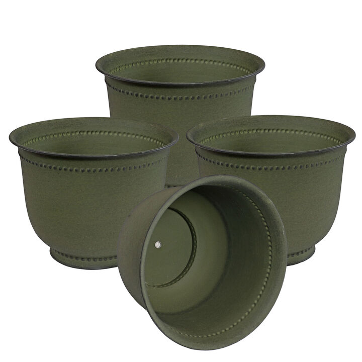 Michael Metal Outdoor Planter Set of 4