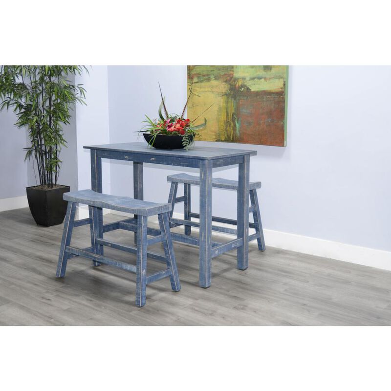 Sunny Designs Ocean Blue Counter Table
