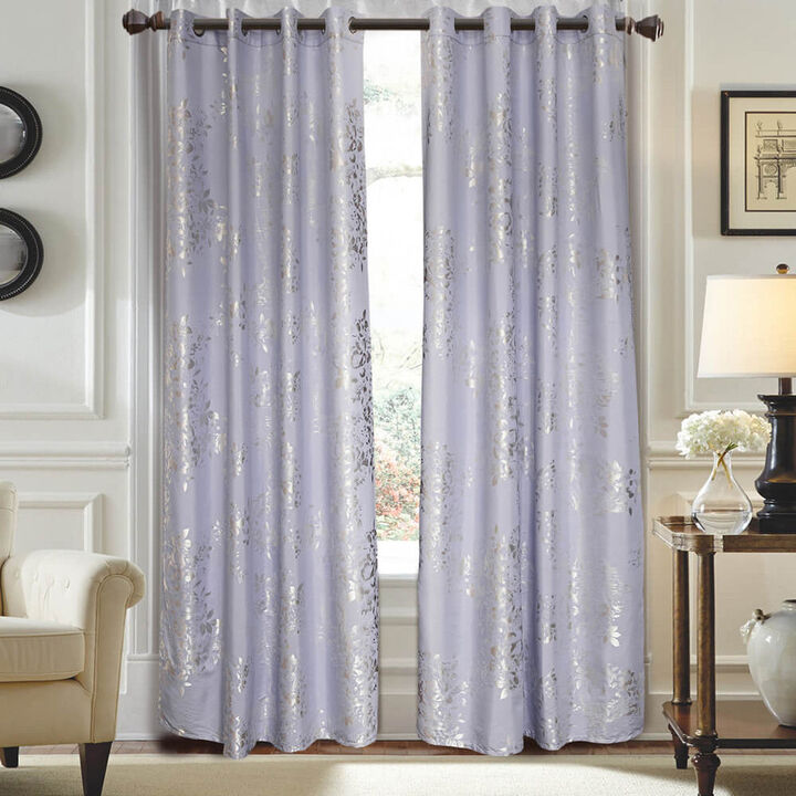 Dolce Mela Window Semi-Blackout Curtain / Drape Panel