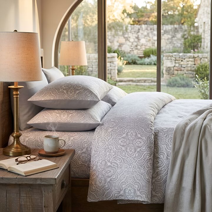 Medium Weight Floral Bedding Set for All Season Comfort