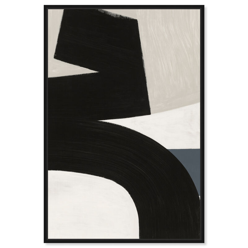 Bone Intersect II Abstract Canvas Print by Art Remedy image number 0