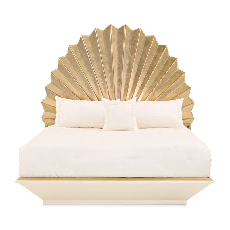 Fantosini King Fan Bed - Gold Leaf image number 0