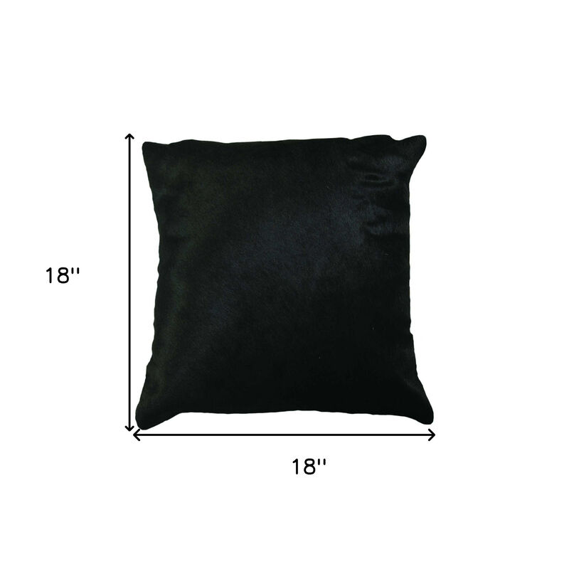 Decorative Cowhide Pillow for Sofa, Bed, or Accent Chair in Living Room